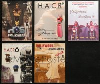 5m0935 LOT OF 5 PROFILES IN HISTORY AUCTION CATALOGS 1998-2001 Hollywood memorabilia!