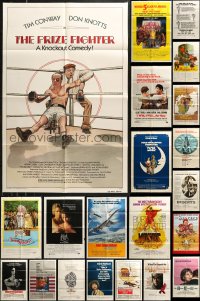 5m0761 LOT OF 36 FOLDED 1970S ONE-SHEETS 1970s great images from a variety of different movies!