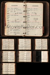 5m0002 LOT OF 1 H. BRUCE HUMBERSTONE PHONE/ADDRESS BOOK 1927 contains many top stars' numbers!