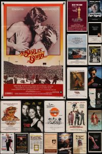 5m0715 LOT OF 95 FOLDED ONE-SHEETS 1970s-2000s great images from a variety of different movies!