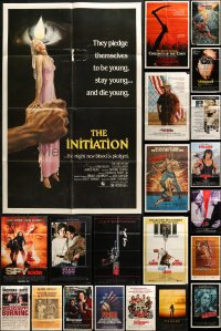 5m0746 LOT OF 53 FOLDED ONE-SHEETS 1970s-2000s great images from a variety of different movies!