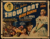 5r0131 SHOW BOAT 1/2sh 1936 Irene Dunne, Allan Jones, James Whale, Kern & Hammerstein, ultra rare!