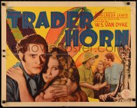 5r0133 TRADER HORN 1/2sh 1931 Edwina Booth, Duncan Renaldo, Harry Carey, ultra rare first release!