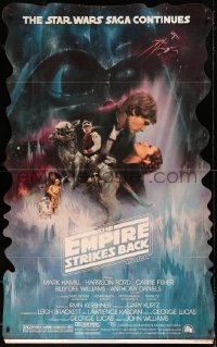 5r0036 EMPIRE STRIKES BACK standee 1980 classic Gone With The Wind style art by Roger Kastel, rare!