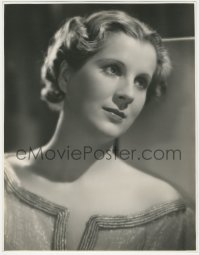 5s0301 DIANA WYNYARD deluxe 10.75x13.75 still 1934 making James Whale's One More River by Freulich!