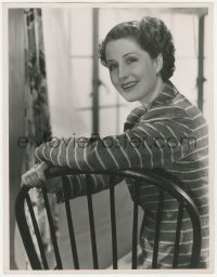 5s0346 NORMA SHEARER deluxe 10x13 still 1939 smiling portrait when she made The Women by Willinger!