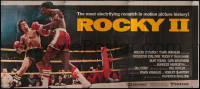 5s0001 ROCKY II 24sh 1979 Sylvester Stallone & Carl Weathers fighting in ring, boxing sequel!