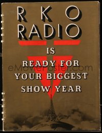 5s0074 RKO RADIO PICTURES 1937-38 campaign book 1937 lots of Astaire & Rogers, wonderful art!