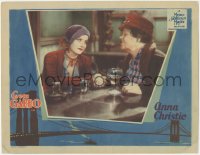 5s0191 ANNA CHRISTIE LC 1930 c/u of Greta Garbo in her first sound movie with Marie Dressler, rare!