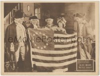 5s0197 BETSY ROSS LC 1917 George Washington & his men see the first American flag she made, rare!