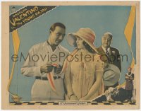 5s0276 YOUNG RAJAH LC 1922 great close up of Rudolph Valentino flirting with pretty Wanda Hawley!