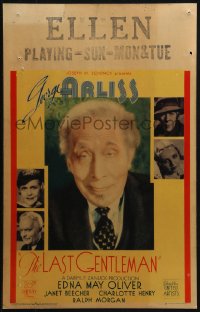 5s0026 LAST GENTLEMAN WC 1934 George Arliss has awful relatives who want his money, ultra rare!
