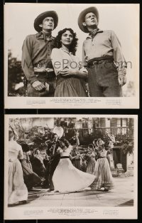 5t1542 DUEL IN THE SUN 2 8x10 stills 1947 great images of Gregory Peck, Jennifer Jones, Cotten!