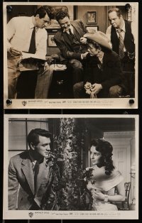 5t1547 GIANT 2 8x10 stills 1956 great images of Elizabeth Taylor, Rock Hudson, James Dean!