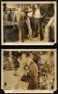 5t1548 GIRL FROM CHICAGO 2 8x10 stills 1927 sexy young Myrna Loy with Conrad Nagel & Russell!