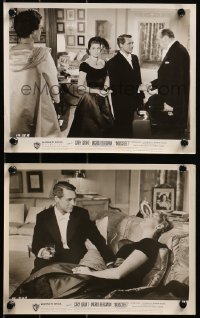 5t1554 INDISCREET 2 8x10 stills 1958 great images of Cary Grant & Ingrid Bergman, Stanley Donen!