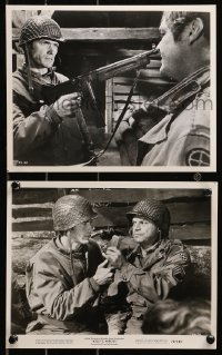 5t1556 KELLY'S HEROES 2 8x10 stills 1970 images of Clint Eastwood pointing gun and with Don Rickles!