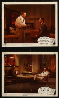5t0925 MAN IN THE GRAY FLANNEL SUIT 2 color 8x10 stills 1956 Gregory Peck and Fredric March!