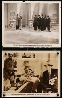5t1563 MEET JOHN DOE 2 8x10 stills 1942 Gary Cooper & Barbara Stanwyck, directed by Frank Capra!