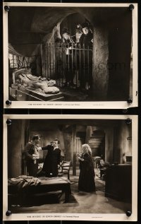 5t1567 MYSTERY OF EDWIN DROOD 2 8x10 stills 1935 Claude Rains in crypt and more, Universal horror!
