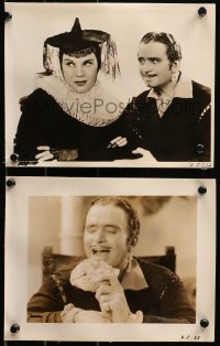 5t1574 PRIVATE LIFE OF DON JUAN 2 8x10 key book stills 1934 Douglas Fairbanks between two Spanish ladies!