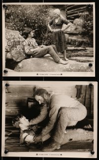 5t1586 STARK LOVE 2 8x10 stills 1927 great images with defiant Helen Mundy in hillbilly classic!