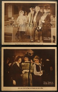 5t0693 DADDY LONG LEGS 2 LCs 1919 Mary Pickford in the first movie produced by her own studio!