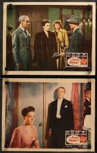 5t0694 DARK CORNER 2 LCs 1946 Lucille Ball, Mark Stevens, Clifton Webb & Cathy Downs!