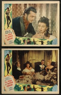 5t0795 WIFE OF MONTE CRISTO 2 LCs 1946 Edgar Ulmer directed, Lenore Aubert conquers with her sword!