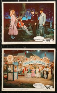 5t0834 CAROUSEL 8 color 8x10 stills 1956 Shirley Jones, Mitchell, Rodgers & Hammerstein musical!
