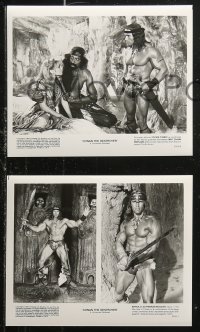 5t1133 CONAN THE DESTROYER 12 8x10 stills 1984 Arnold Schwarzenegger, Grace Jones, Wilt Chamberlain!