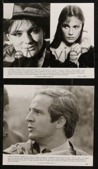 5t1484 DAY FOR NIGHT 3 from 7.75x9.25 to 8.25x9.25 stills 1973 Truffaut's La Nuit Americaine, Bisset!