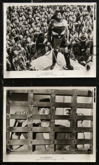 5t1263 DEMETRIUS & THE GLADIATORS 8 8x10 stills 1954 great images of Victor Mature & Michael Rennie!