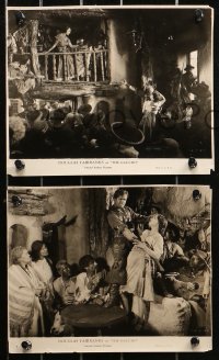 5t1225 DOUGLAS FAIRBANKS SR 9 from 6x8 to 7.75x10 stills 1920s-1930s The Gaucho, one with Junior!