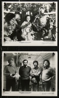 5t1041 EMPIRE STRIKES BACK 18 8x10 stills 1980 George Lucas classic epic, one candid with Lucas!