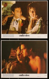5t0899 ENDLESS LOVE 4 8x10 mini LCs 1981 romantic images of sexy Brooke Shields & Martin Hewitt!