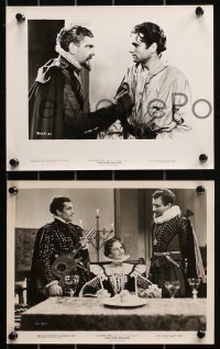 5t1437 FIRE OVER ENGLAND 4 8x10 stills 1937 images of a young Laurence Olivier, swordfight!