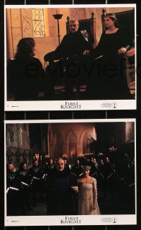 5t0840 FIRST KNIGHT 8 8x10 mini LCs 1995 Gere as Lancelot, Connery as Arthur, Julia Ormond!
