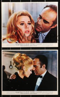 5t0813 GAME IS OVER 11 color 8x10 stills 1967 Roger Vadim's La Curee, Jane Fonda, Peter McEnery!