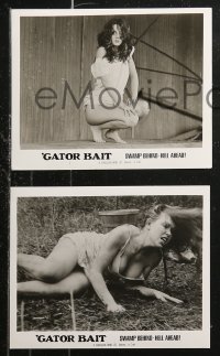 5t1189 GATOR BAIT 10 8x10 stills 1974 Beverly Sebastion, Claudia Jennings, half animal, all woman!