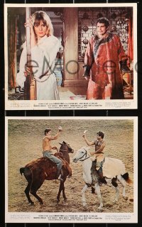 5t1162 GENGHIS KHAN 11 color 8x10 stills 1965 Mongolian Omar Sharif, Stephen Boyd, Francois Dorleac!
