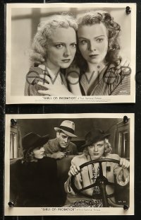 5t1440 GIRLS ON PROBATION 4 8x10 stills 1938 pretty Jane Bryan with Sheila Bromley in women's prison!