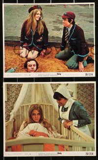 5t0841 GIRLY 8 8x10 mini LCs 1970 Vanessa Howard lures bums and hippies to her deranged family!