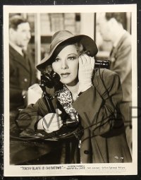 5t1099 GLENDA FARRELL 14 from 7.5x9.5 to 8x10 stills 1930s-1960s from different roles and close-ups!
