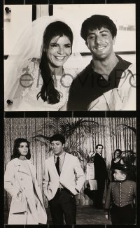 5t1192 GRADUATE 10 8x10 stills 1969 Dustin Hoffman & Kathryn Ross, one with candid Mike Nichols!