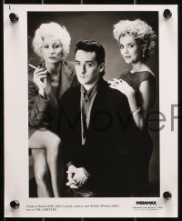 5t1495 GRIFTERS 3 8x10 stills 1990 John Cusack with sexy Annette Bening & Anjelica Huston
