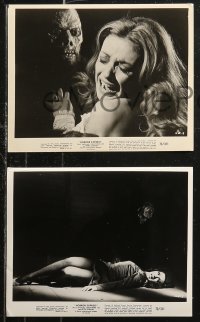 5t1496 HORROR EXPRESS 3 8x10 stills 1973 a nightmare of terror, creepy images with Telly Savalas!