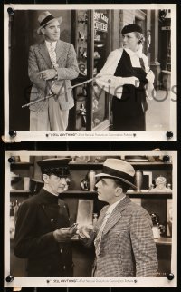 5t1497 I SELL ANYTHING 3 8x10 stills 1934 great images of Pat O'Brien with Ann Dvorak & Claire Dodd!