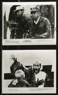 5t1354 KAGEMUSHA 6 8x10 stills 1980 Akira Kurosawa, Japanese samurai images, one director candid!