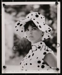 5t1451 LESLIE CARON 4 from 8x10 to 8x10.5 stills 1960s-1970s great close-up portraits of French star!